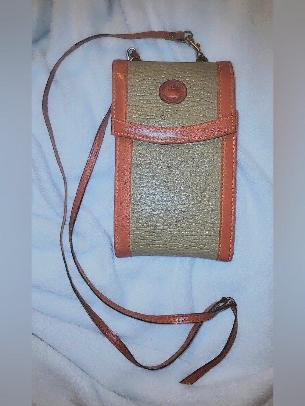 Dooney & Bourke Two Tone All-Weather Leather (AWL) Crossbody